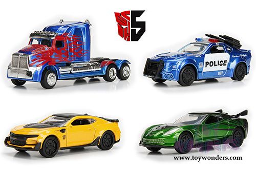 Jada Toys - Metals Die Cast | TRANSFORMERS 5 "The Last Knight" Assortment (1/64, diecast model car, asstd.) 14032W1H